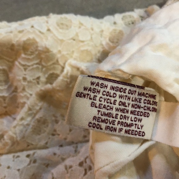 Cream/Ivory Lace Summer Dress - Picture 10 of 10